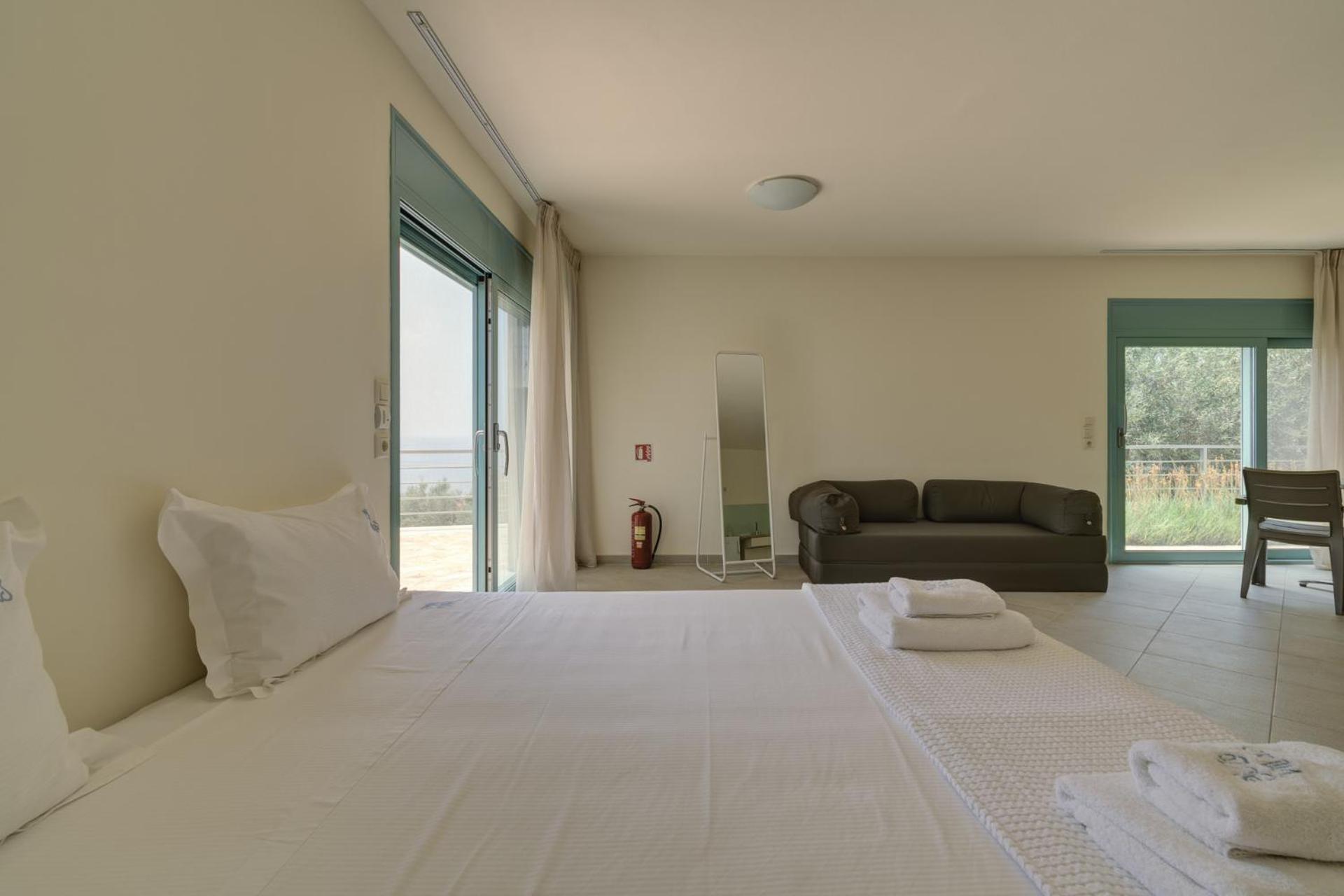 Ouzo Panoramic Houses 2, With Private Pool Plomari Ngoại thất bức ảnh