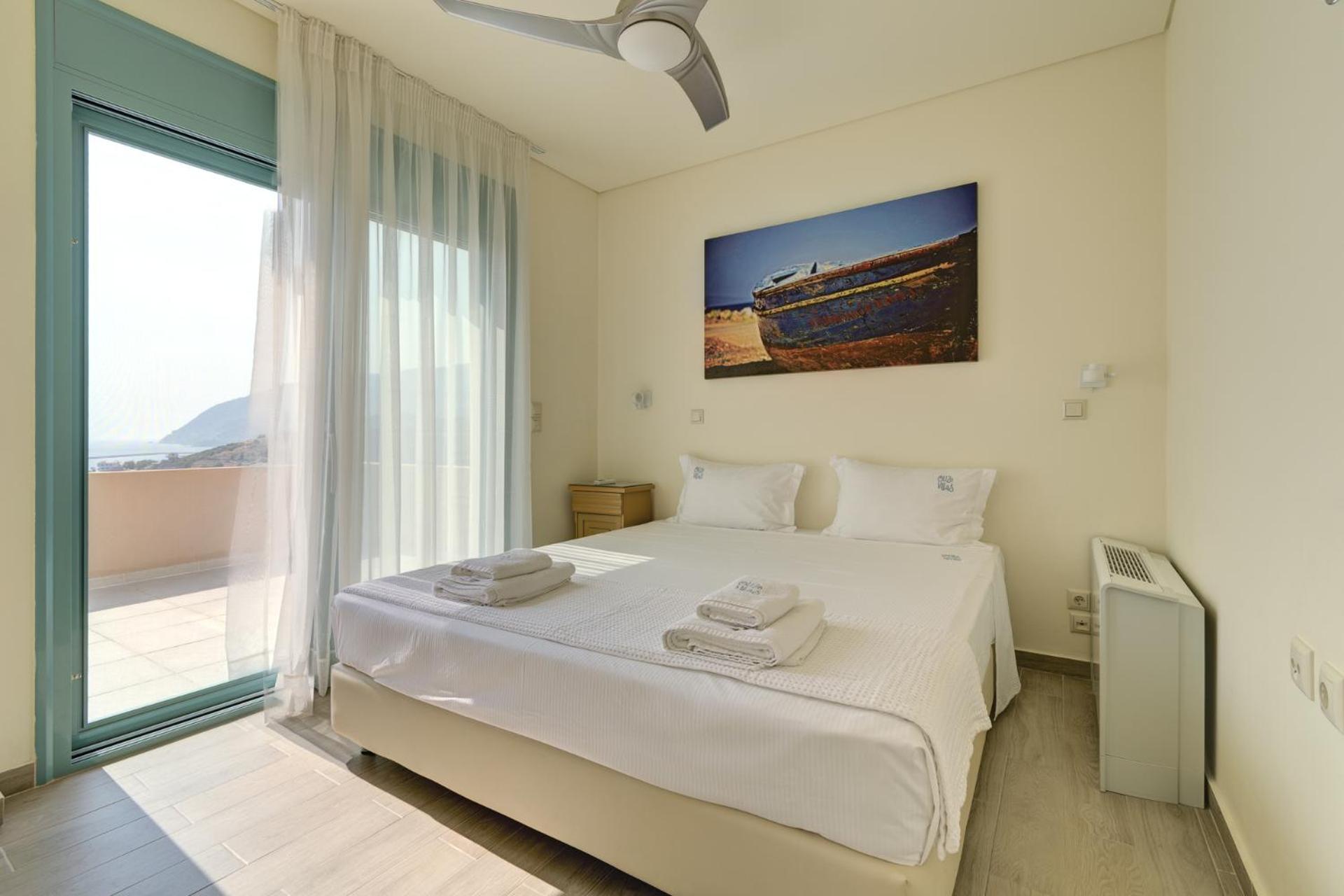 Ouzo Panoramic Houses 2, With Private Pool Plomari Ngoại thất bức ảnh