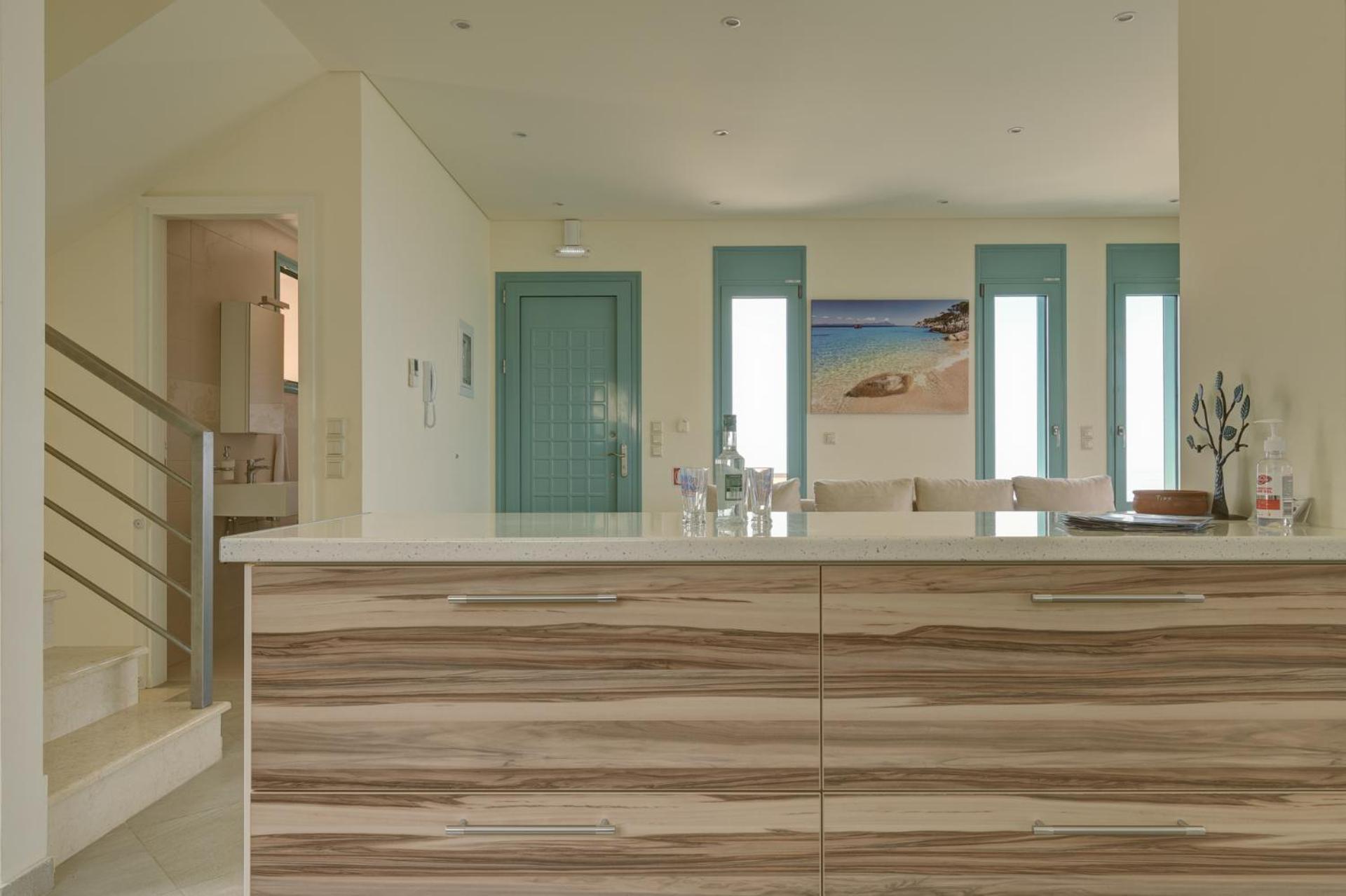Ouzo Panoramic Houses 2, With Private Pool Plomari Phòng bức ảnh